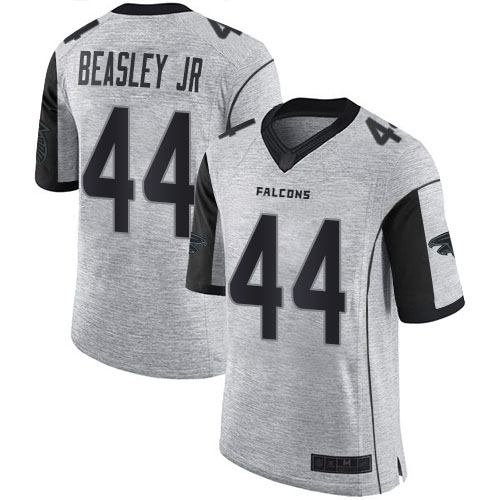 Atlanta Falcons Limited Gray Men Vic Beasley Jersey NFL Football 44 Gridiron II
